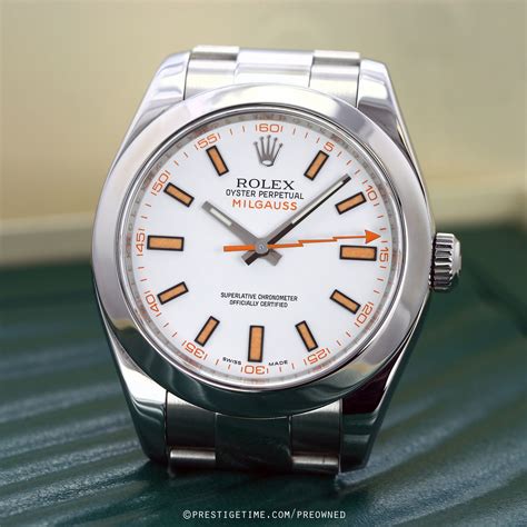 rolex milgauss used|rolex milgauss pre owned.